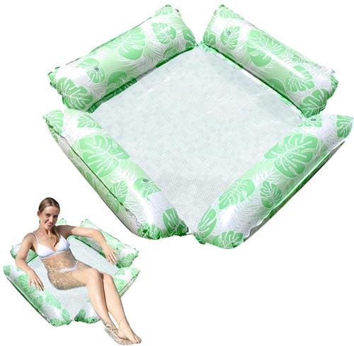 Unyqoos® Veelzijdige luchtmatras en zwemstoel voor strand en zwembad plezier