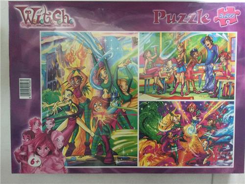 3 Legpuzzels van 200 Stukjes - Witch - Clementoni Puzzel