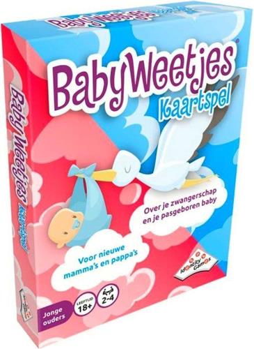 Baby Weetjes Kaartspel, Wist je dat kaartspel - leer tijdens een 15 min kaartspel alles over verzorging voeding zwangerschap de bevalling en andere babyweetjes