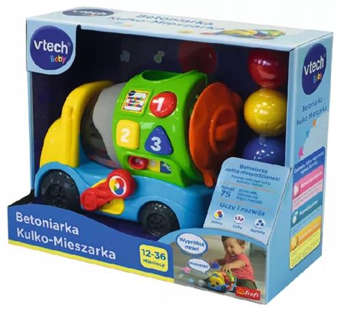 Vtech Betoniarka Kulko-Mieszarka Interactieve Speelgoedvrachtwagen