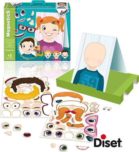 Diset Magneten Gezichtsuitdrukkingen