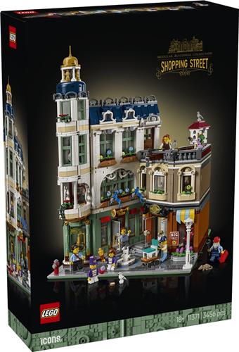LEGO Icons - Winkelstraat Bouwpakket voor Volwassenen met Gebouw - 11371