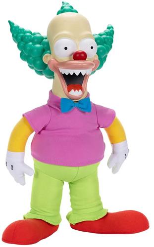 Disney The Simpsons Krusty-knuffel Met Functies Engels Roze