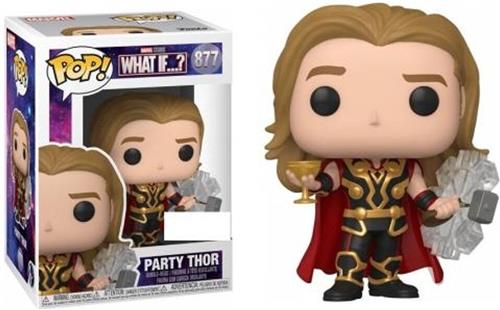 Funko Pop! Marvel: What If...? - Party Thor #877 Walmart Exclusive