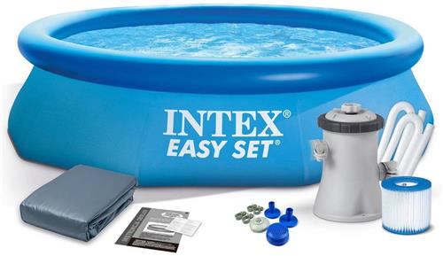 Tuinuitbreidingszwembad 305 x 76 cm 4 in 1 INTEX 28122