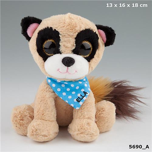 Snukis By Depesche - Ella het Stokstaartje Pluche Dier - 18 cm