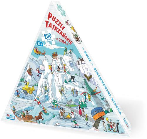 Puzzle tatrzaskie Zima 200 elementÃ³w - Tatra-puzzel Winter 200 stukjes