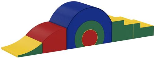 Zachte Bouwblokken  Speelblok Set  Peuter Speelgoed  Baby Klimblokken  Foam Speelset  5 Kleurrijke Vormen  Veilig Schuim Met Kunstleer  Lichtgewicht & Makkelijk Schoon Te Maken