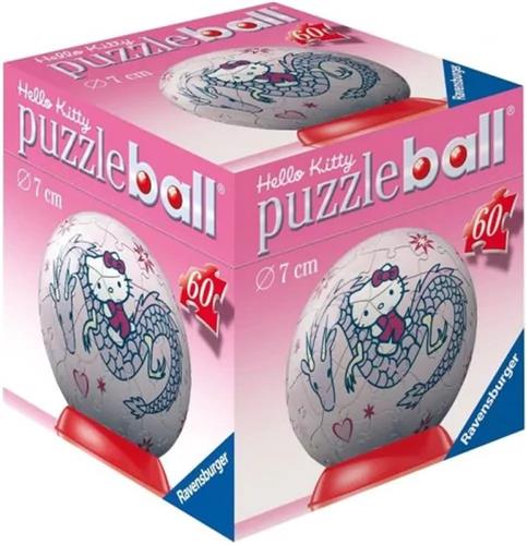 3D Puzzle bal Hello Kitty - 60 stuks - Ravensburger