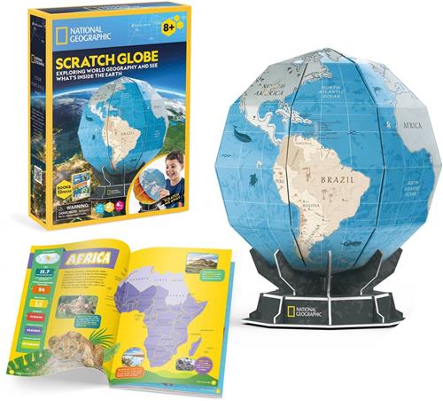Puzzel 3D National Geographic Globus