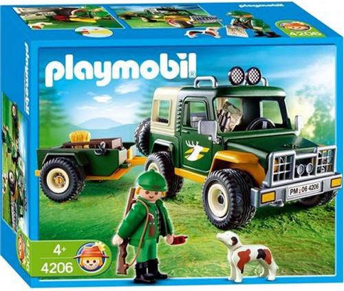 Playmobil Jeep met boswachter - 4206