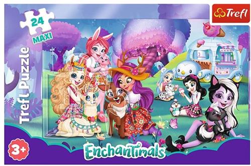 Trefl Enchantimals - Puzzle 24 Pieces
