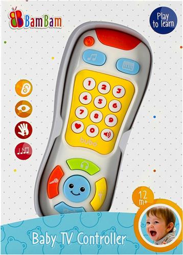 BamBam - Muzikale afstandsbediening, vrolijke speelgoed voor vanaf 12 maanden
