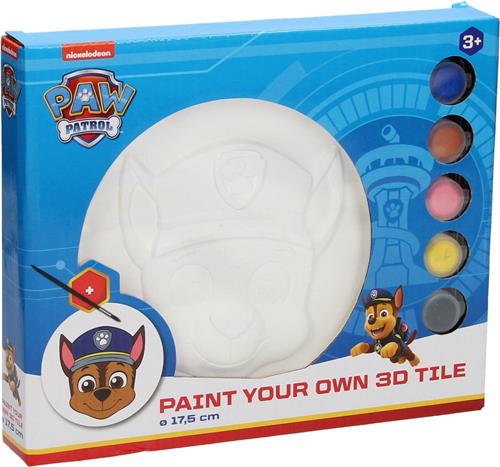 Paw patrol - gips - 3d - schilderen - speelgoed - knutselen