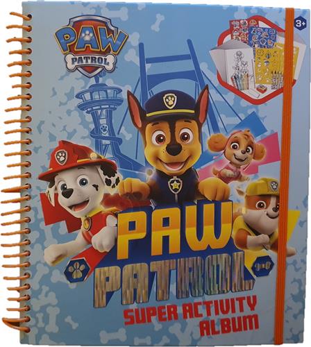 Paw Patrol-creatief album-activity-album-kleurboek-stickers-stiften