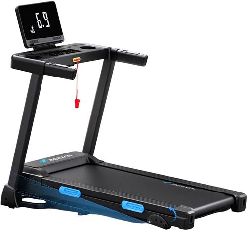 Inklapbare Loopband  Hardloopband  Fitnessband  Treadmill  Trainingsapparaat  Automatische Hellingshoek 15%  Stil Met Hartslagmonitor