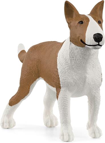 SLH13966 Schleich Farm World - BullterriÃ«r Hondenfiguur, speelgoed voor kinderen vanaf 3 jaar