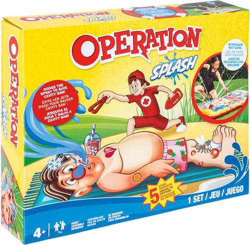 Hasbro Dokter Bibber Operation Splash Game Bordenspel