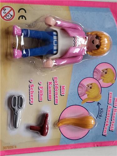 Playmobil LIMITED EDITION kapster met schaar/fÃ¶hn/haarstuk