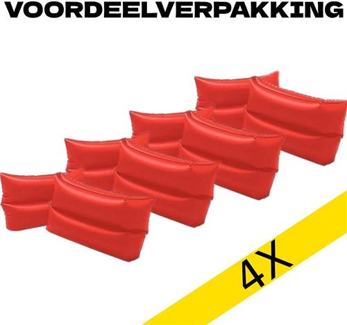 4x 2 Intex Zwemvleugels 6-12 Jaar Oranje - VOORDEELVERPAKKING