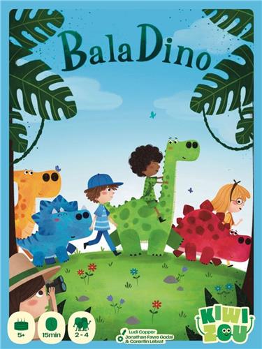 BALADINO - Geronimo games - Kiwizou - Kinder bordspel - vanaf 5 jaar oud - van 2 tot 4 spelers