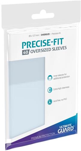 Ultimate Guard Precise-Fit Sleeves Oversized Transparent (40)