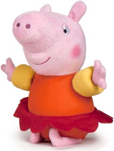 Knuffel van Peppa Big met zwembandjes - 27 cm