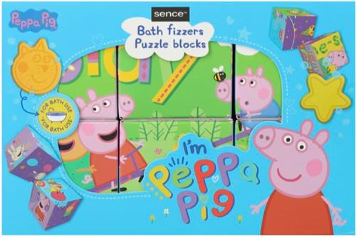 Peppa Pig Badbruisblokken 6 stuks