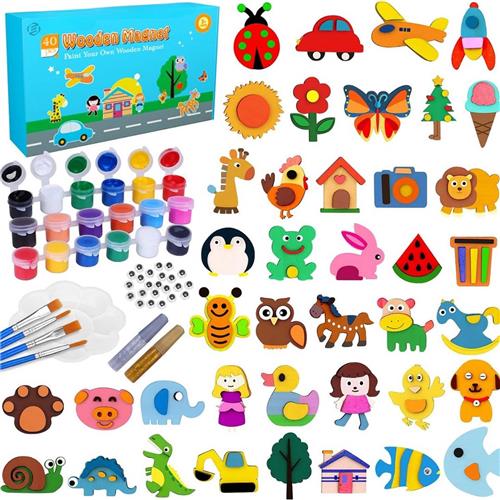 Equivera Knutselkoffer - Knutselset voor jongens en meisjes - Knutseldoos - Knutselkoffer voor Jongens en Meisjes - Knutselkoffer Kinderen - Cadeautip voor uw kind!