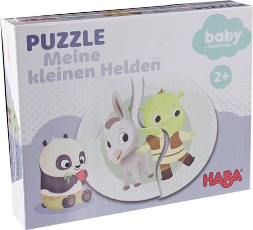 HABA puzzel My Little Heroes, 12-delig, educatief speelgoed, kinderpuzzels, spelletjes, 302904