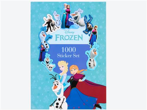Disney Froze - 1000 Stickers! - Disney Frozen stickerboek - Disney stickerboek - A4 stickerboek Stickers kinderen - Sticker - stickerboek voor meisjes - stickerboek voor jongens - Stickers