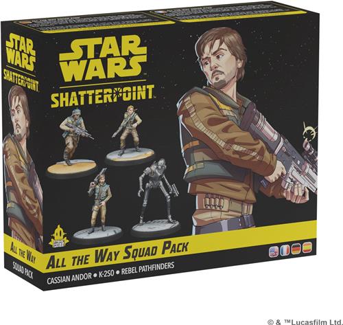 Star Wars Shatterpoin:t All the Way Squad Pack- Miniaturen - Ongeschilderd en Ongeassembleerd