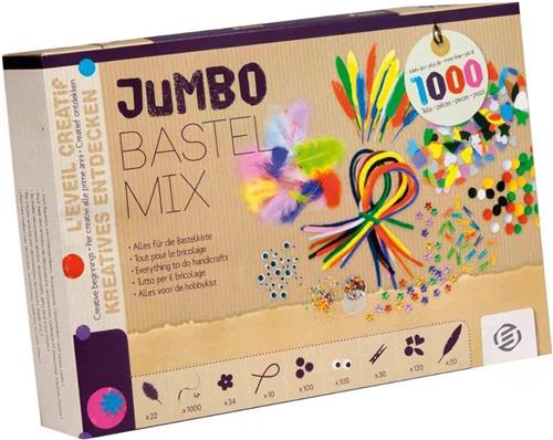 Equivera Knutselkoffer - Knutselset voor jongens en meisjes - Knutseldoos - Knutselkoffer voor Jongens en Meisjes - Knutselkoffer Kinderen - Cadeautip voor uw kind!