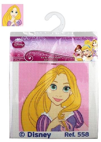 Borduurpakket voorgedrukt Disney Princess Rapunzel