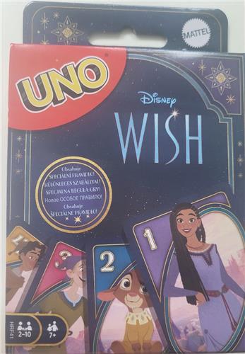 UNO kaartspel versie Disney Wish (door Mattel)