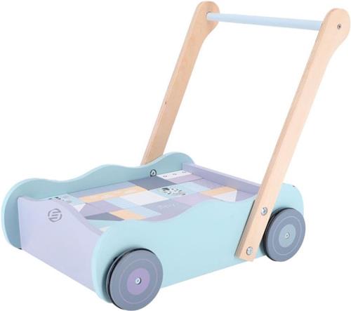 Loopkar - Blokkenkar - Loopwagen - Blokkenwagen - Loopkar voor Kinderen - Kinder Speelgoed - Leuk cadeau voor uw kind!