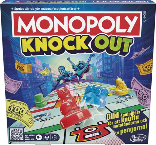 Monopoly Knockout, Bordspel, Economische simulatie, 8 jaar, 20 min