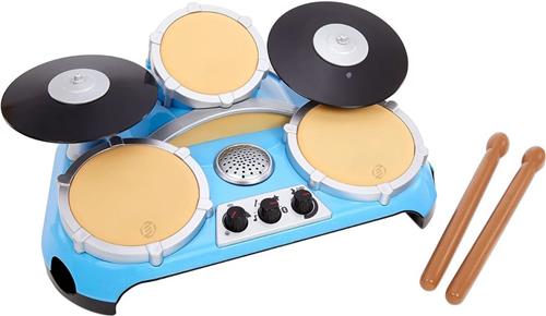 Equivera Kinder Drumstel - Drumstel voor Kinderen - Muziekinstrumenten - Kinderspeelgoed - Speelgoed Drumstel - Kinder Trommel - Kinder Drumstel Speelgoed - Kinderdrumstel - Peuter Drumstel - Cadeautip voor uw kind!