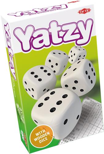 Gra w koci Yatzy drewniane kostki (poduna bez oÃ³wka)
