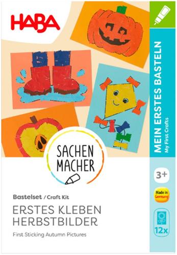 Haba knutselpakketje eerste stickers herfst tavrelen maken - 3+