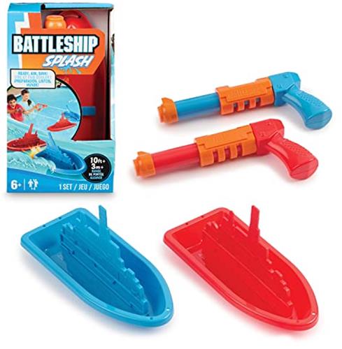 Hasbro Battleship Splash Game  Waterspel voor Kinderen  Waterpistool & Speelschip  Buitenspeelgoed Zomer
