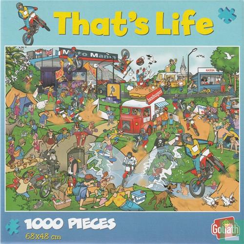 Goliath 933161 That's Life Moto Mania Legpuzzel 1000 Stukjes