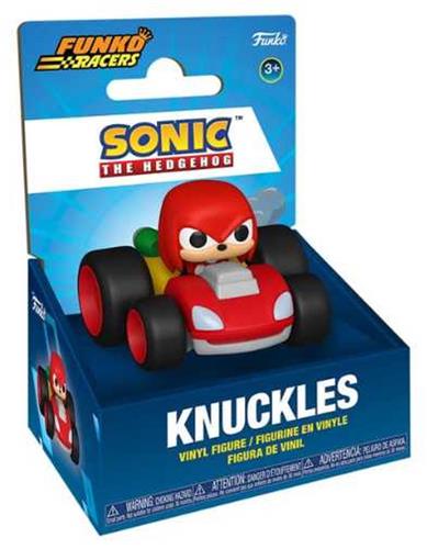Funko Pop! Games: Sonic The Hedgehog Super Racers Diecast - Knuckles