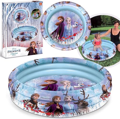 DISNEY Frozen OPBLAASBAAR zwembad voor in de tuin, rond kinderzwembad BESTWAY 100 cm