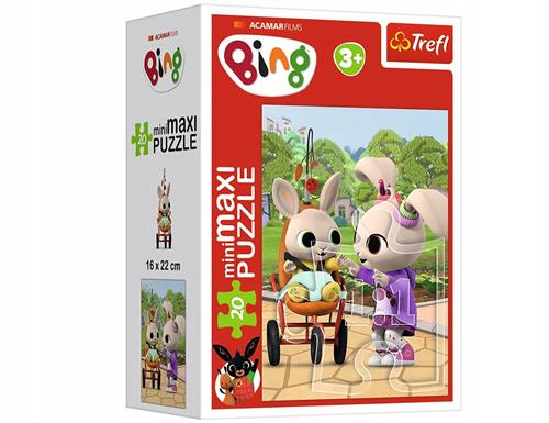Trefl Mini Maxi Bing Puzzel 20 Elementen - Konijn Coco