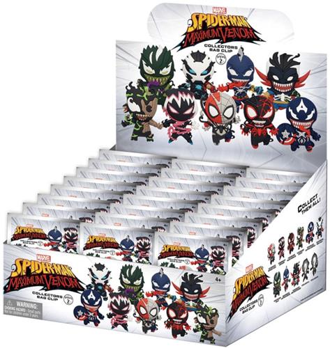 Venom 3D PVC Bag Clips Series 2 Display (24)