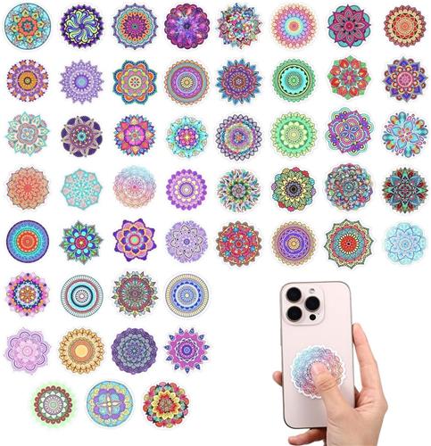 Thelau - Stickers met Mandala- en Bloem des Levens-design, Set van 50 stuks Der Finditz sucht Be-rei Vater eigen Wind, Vorsortunge motor purple Motor Muskeln.Eigenschaft Hunderten man Haushalts.