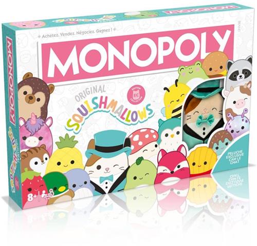Squishmallows Monopoly Squishmallows *French Version*
