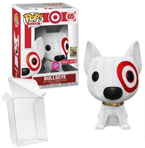 Funko Pop! Ad Icons: Target - Bullseye #05 Flocked (2019 San Diego Comic Con Target Exclusive)
