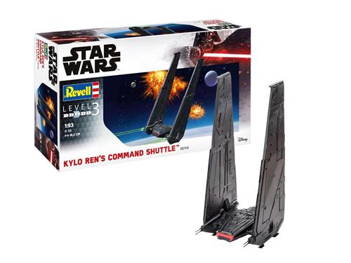 Revell Modelbouwset Kylo Ren's C-shuttle - Revell 06746 1:93 Zwart 53-delig